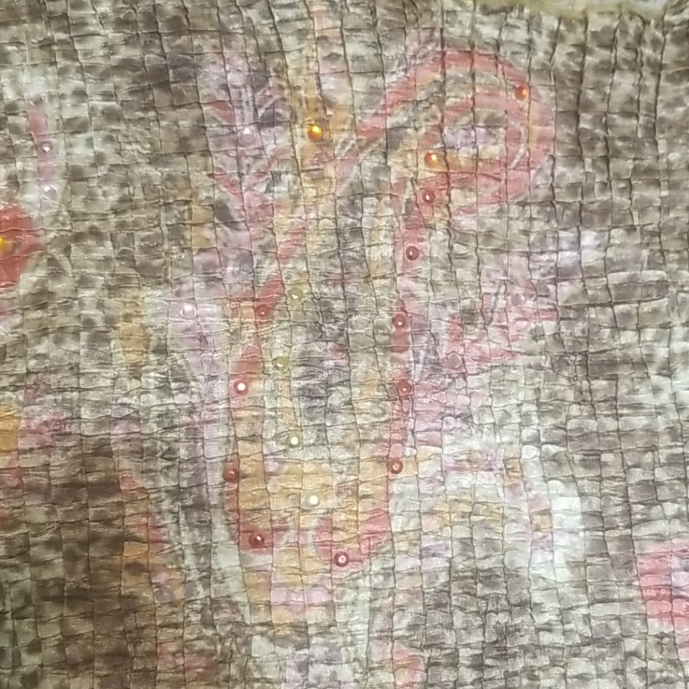 Patterned stretchy tee [2] - Picture 2 of 3